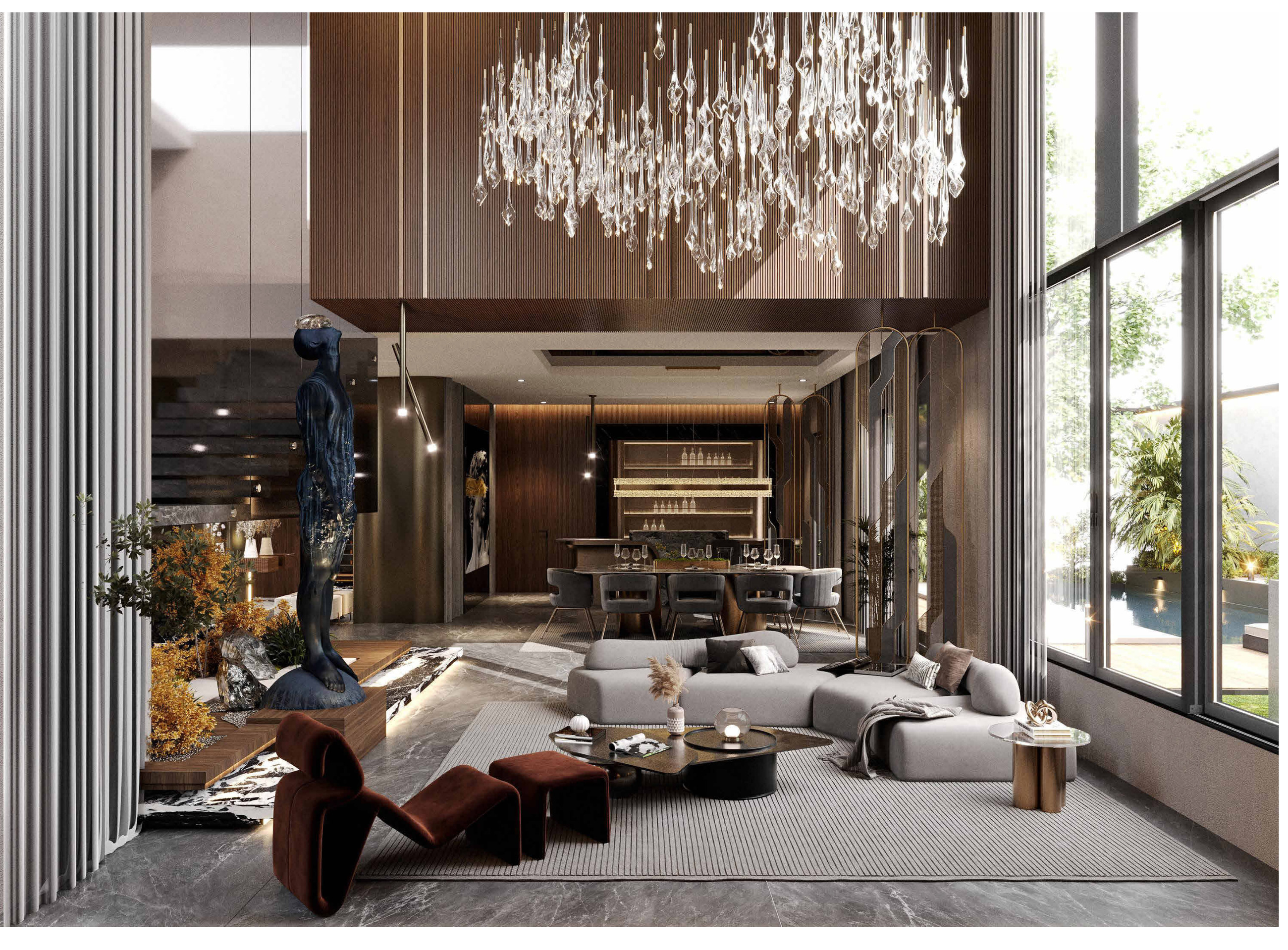 Interior design visual