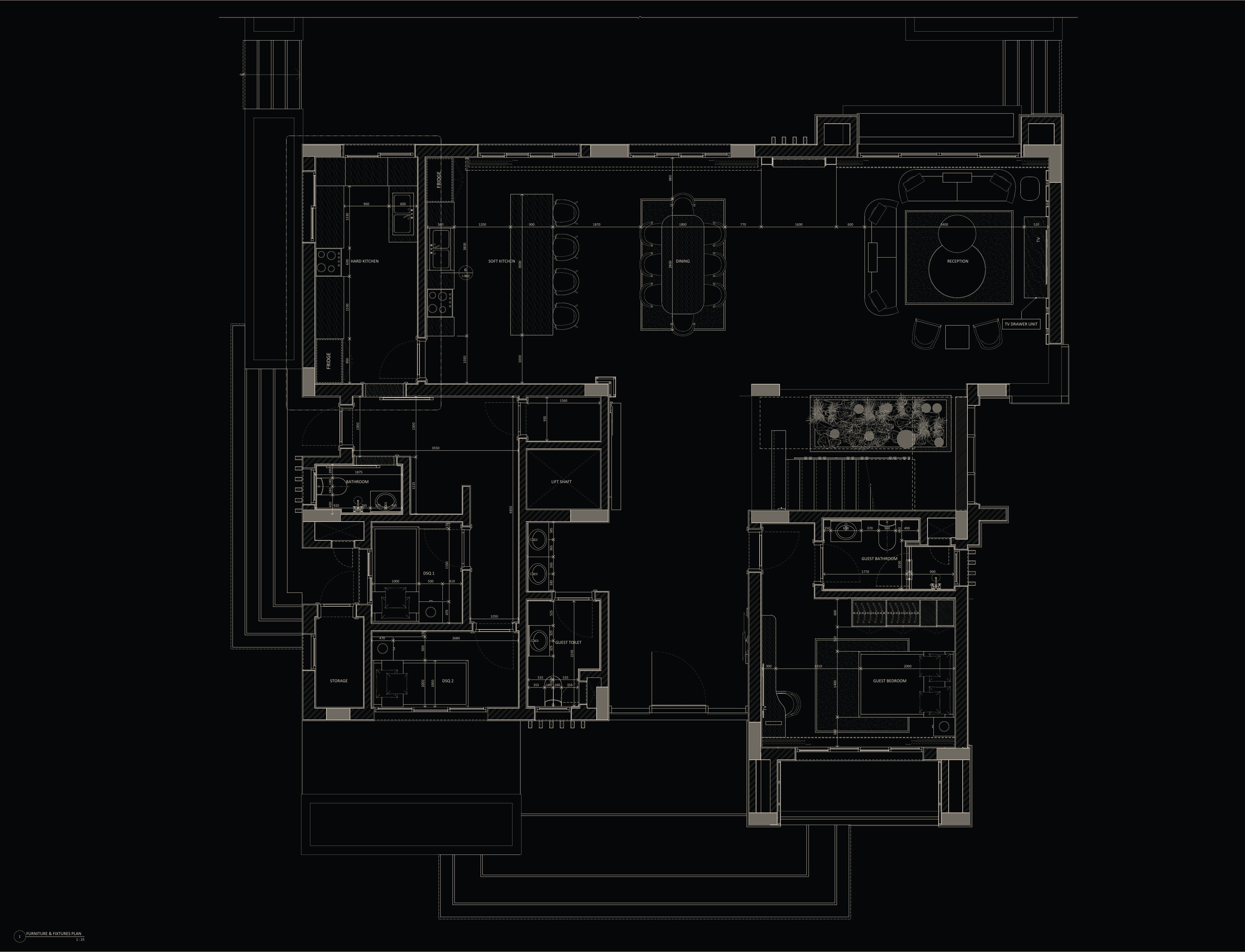 Furniture plan